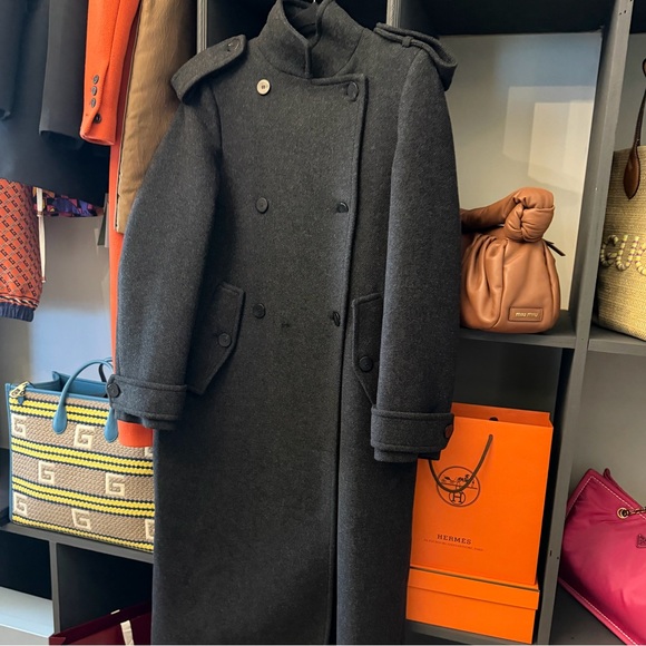 ZARA LONG WOOL COAT ZW COLLECTION LIMITED EDITION - Picture 8 of 15